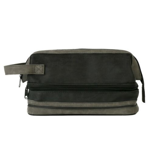 70020 B&L GENT 2 SECTION BAG BLK/GREY