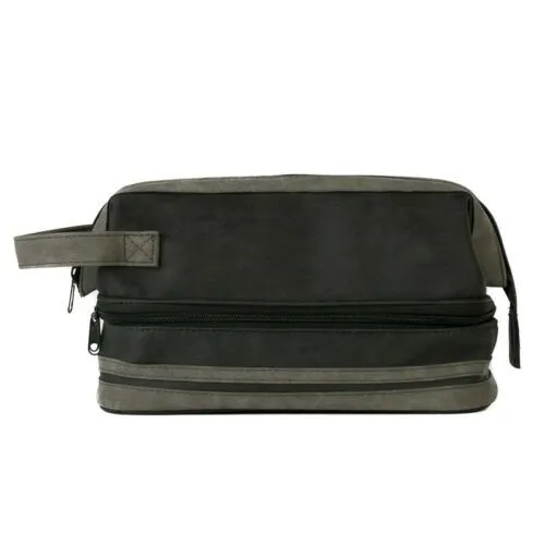70020 B&L GENT 2 SECTION BAG BLK/GREY