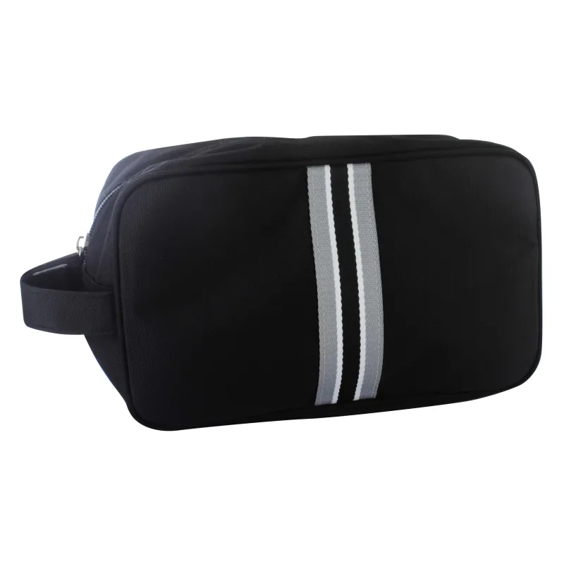 GENT BOX TOILET BAG GREY/BLK