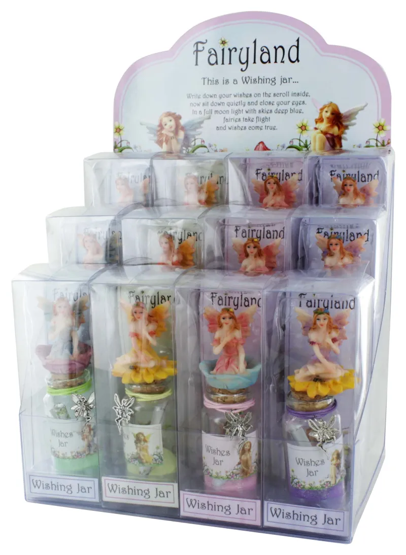 7036 FAIRY WISHES JAR x12
