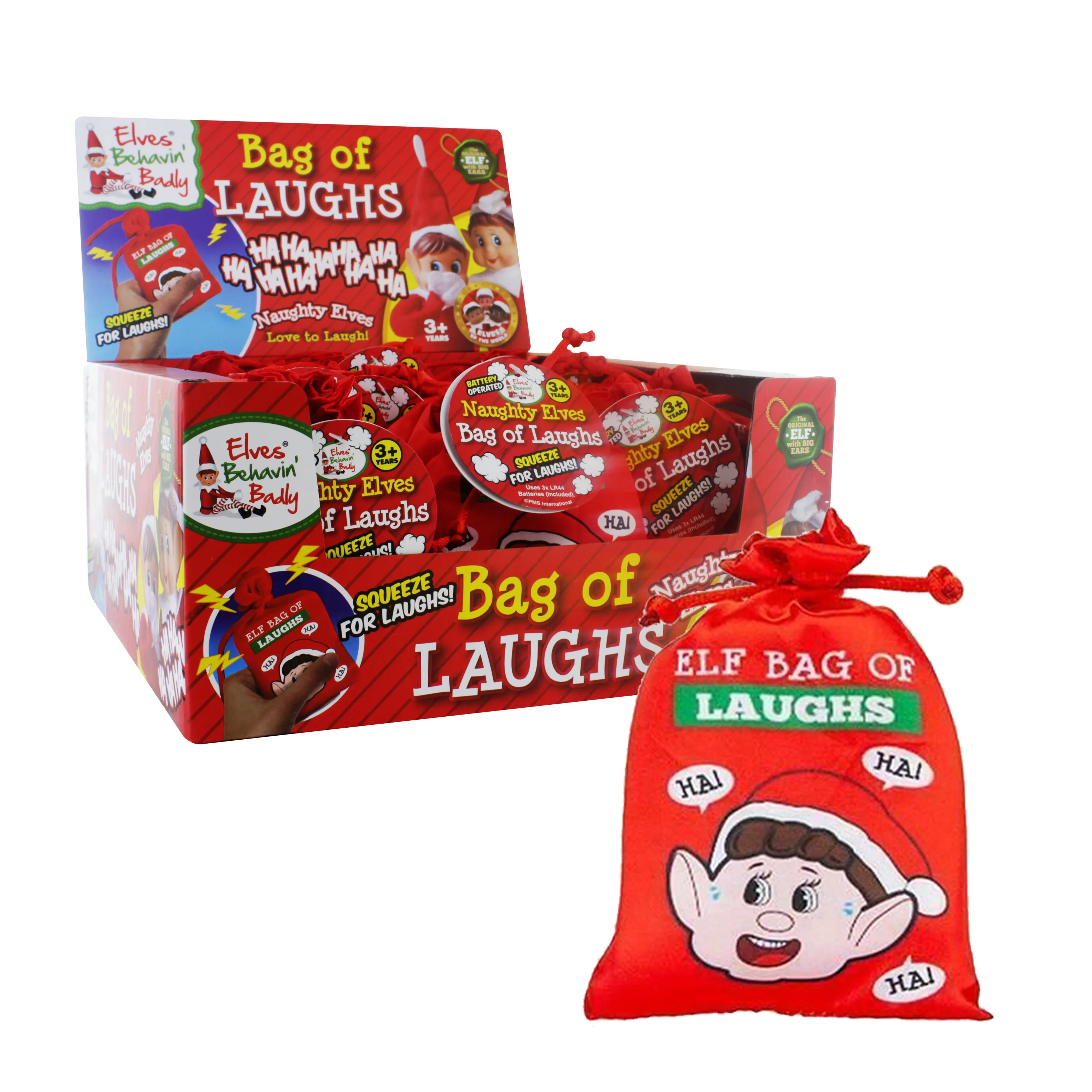 500125 ELF BAG OF LAUGHS x24