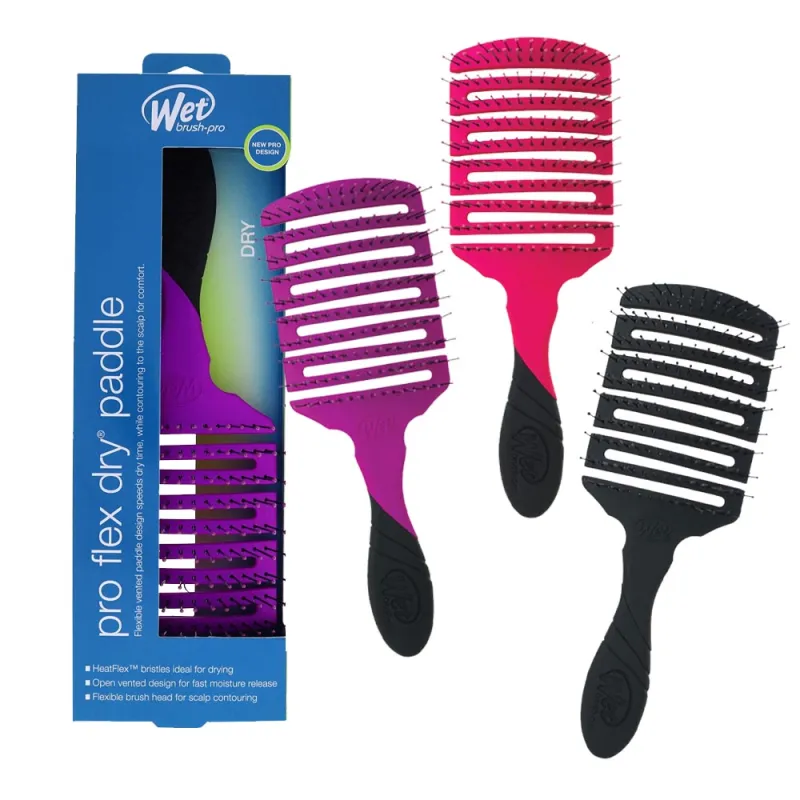 THE WET BRUSH PRO PADDLE FLEX DRY