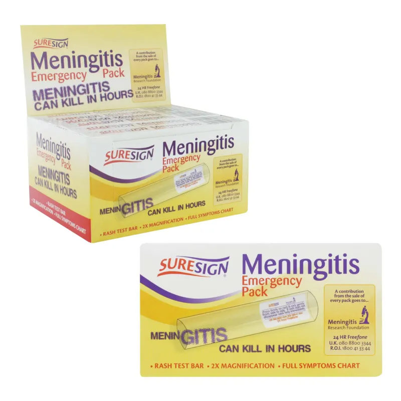 SURESIGN MENINGITIS EMERGENCY PACK