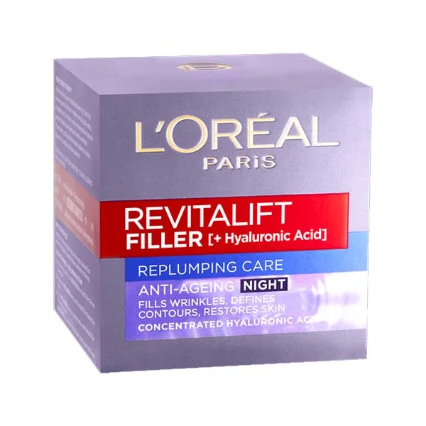 LOREAL REVITALIFT FILLER NIGHT CREAM 50ml