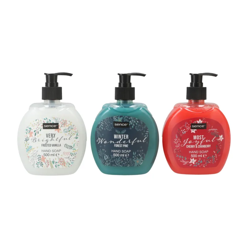 163180 SENCE WINTER WONDERLAND HAND SOAP 500ml x12***special