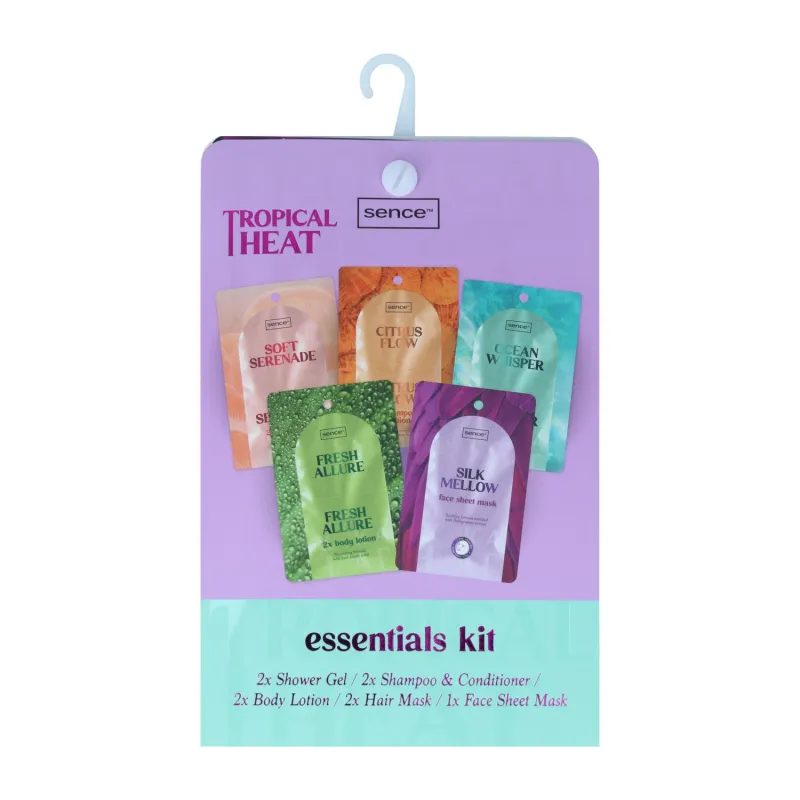 SENCE COLLECTION ON THE GO tropical heat essential collection