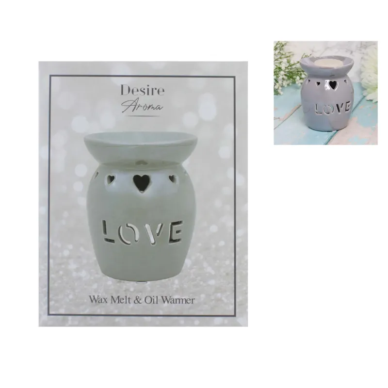 LP47750 DESIRE AROMA LOVE OIL BURNER GREY