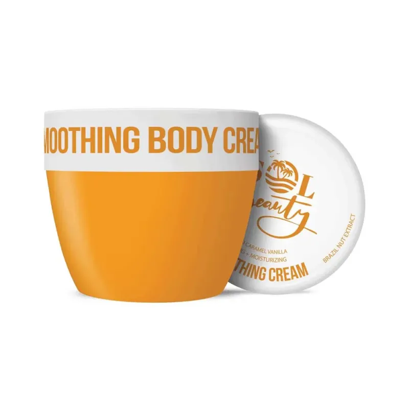 SOL BEAUTY SALTED CARAMEL VANILLA BODY CREAM 220ml x 8