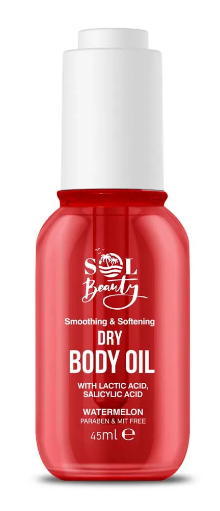 SOL BEAUTY WATERMELON DRY BODY OIL 45ml x8