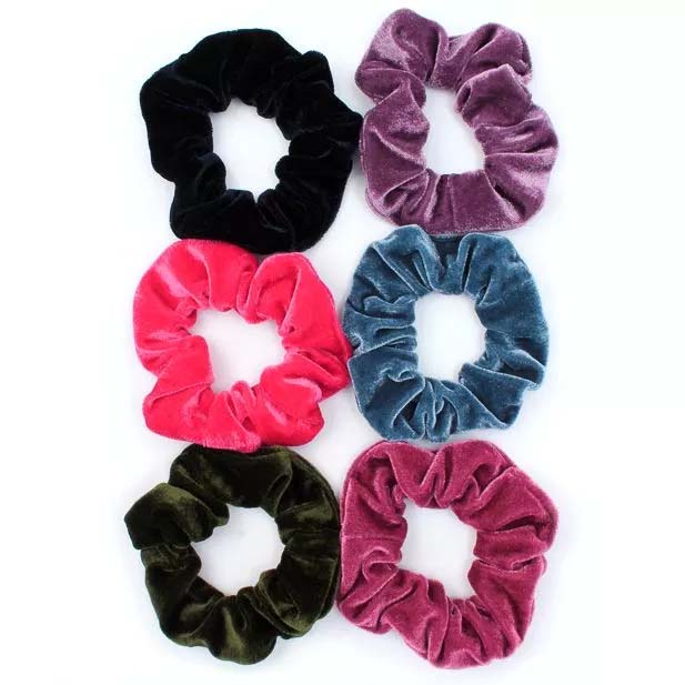 8618 molly & rose velvet scrunchy