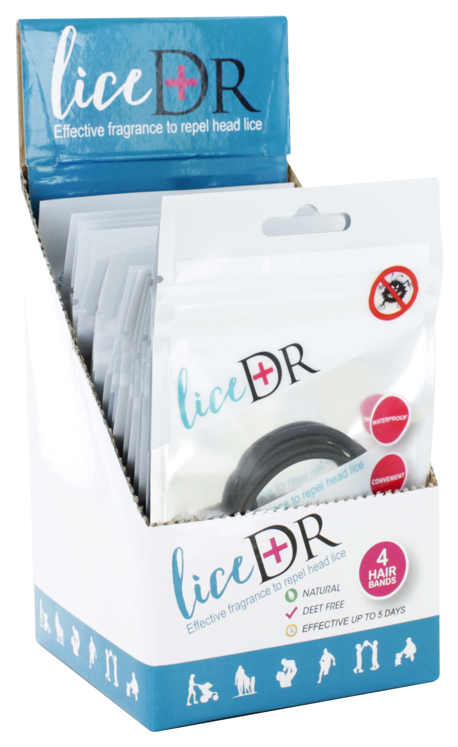 LICE DR PREVENTION ELASTICS 4s x24