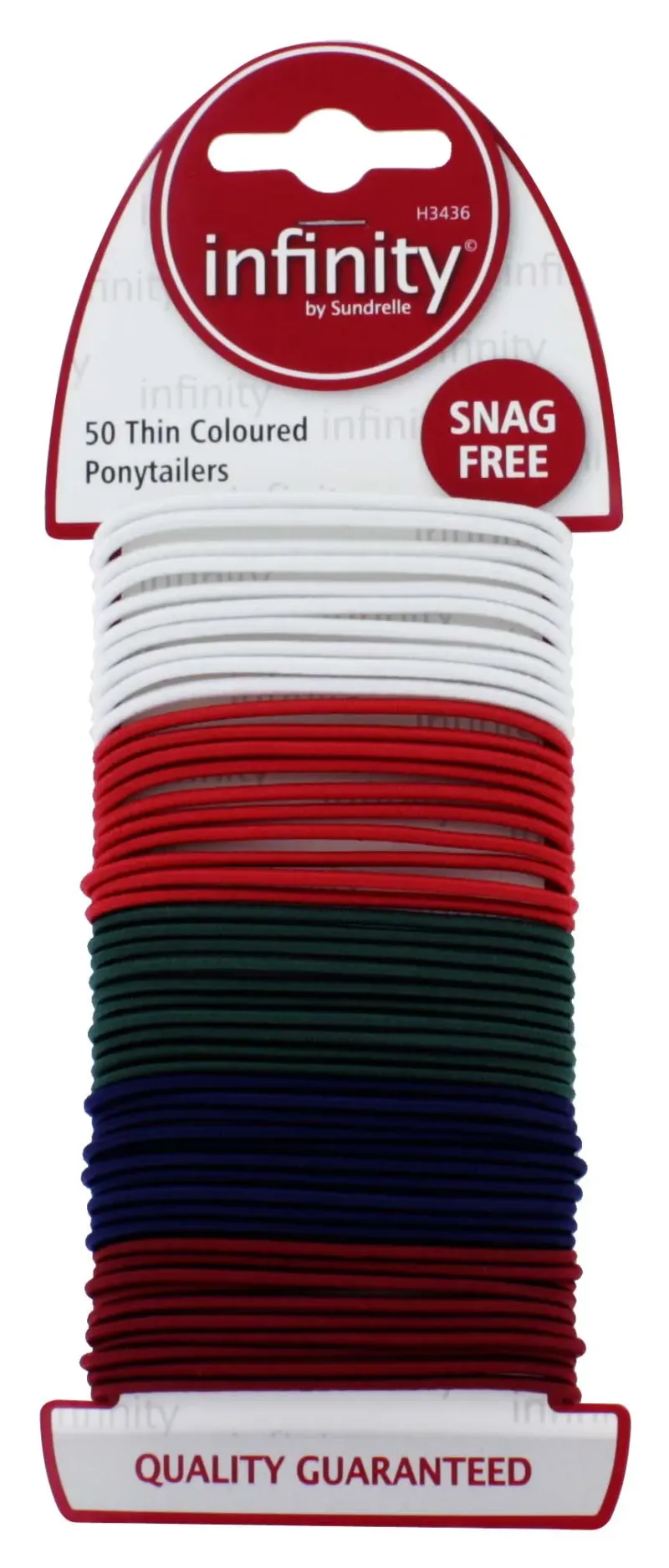 INFINITY THIN COLOURED ELASTIC'S 50s