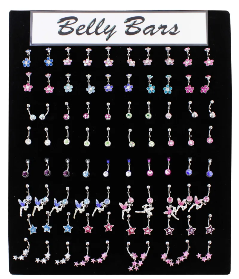 BELLY STUDS DISPLAY x80