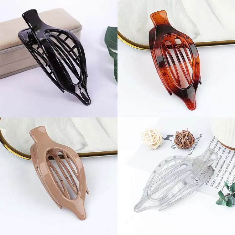 OVAL HAIR CLAMP COMB