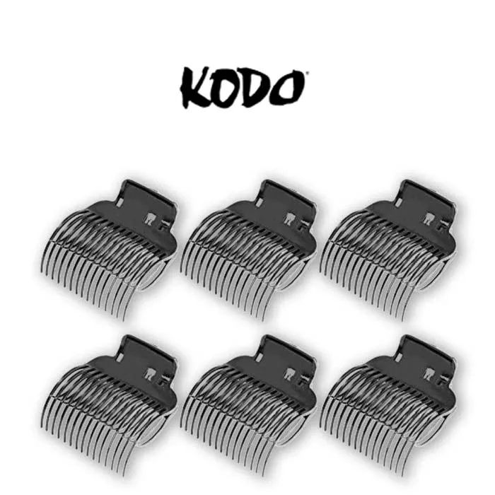 KODO 6 LOCK & ROLL BLACK CLAMPS