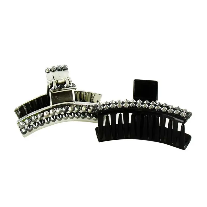 60281 STONE STUDDED CLAMP