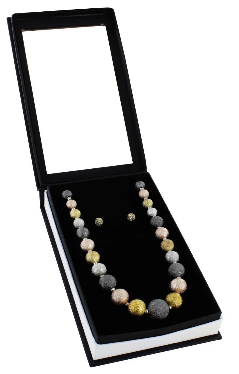 CNE-005 CARLO GIOIELLIERE BOXED N/T & E/RING SET