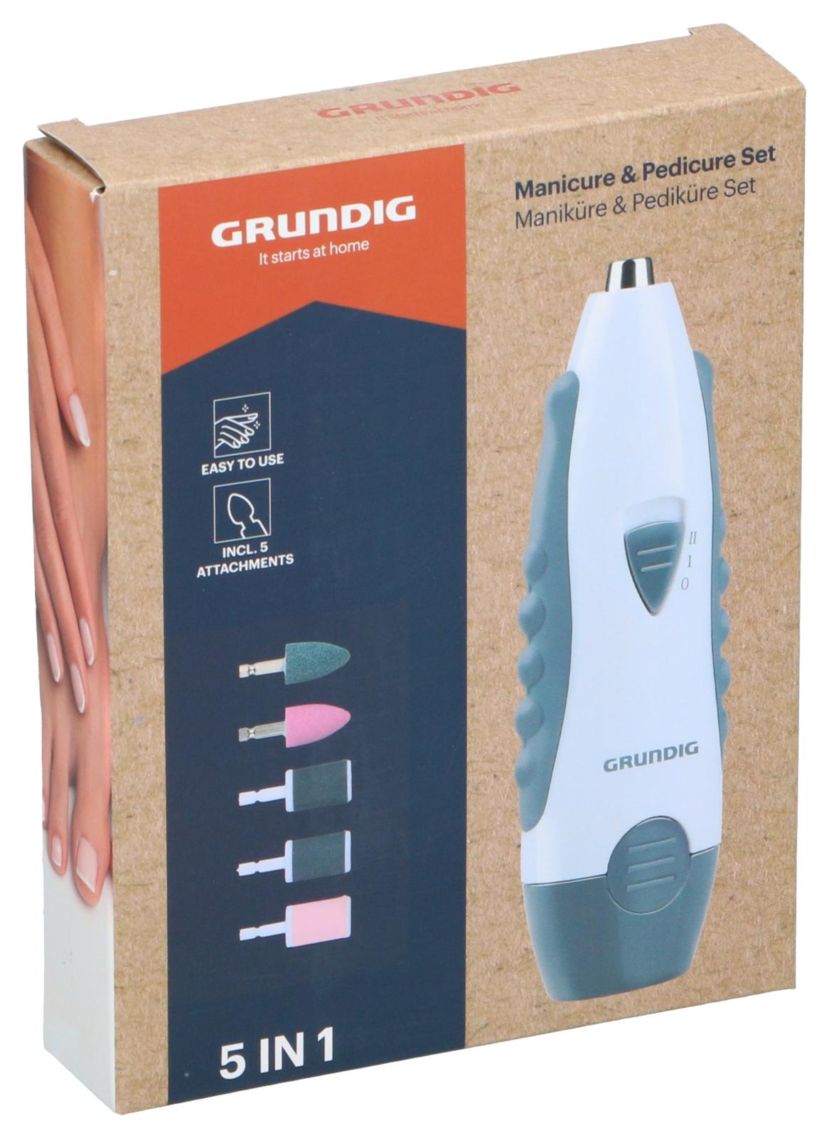 GRUNDIG 5in1 MANICURE & PEDICURE SET