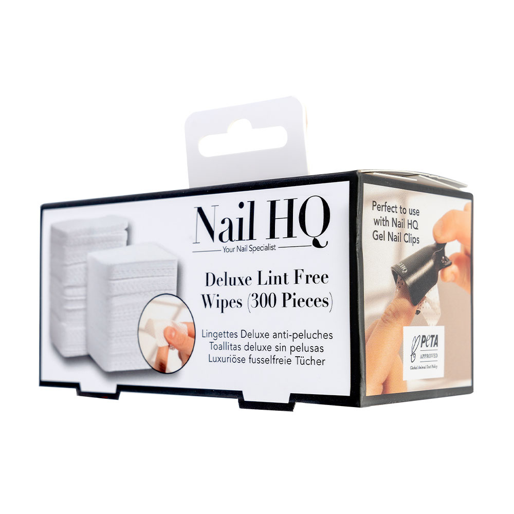 NAIL HQ 300 DELUXE LINT FREE WIPES 80 45 406