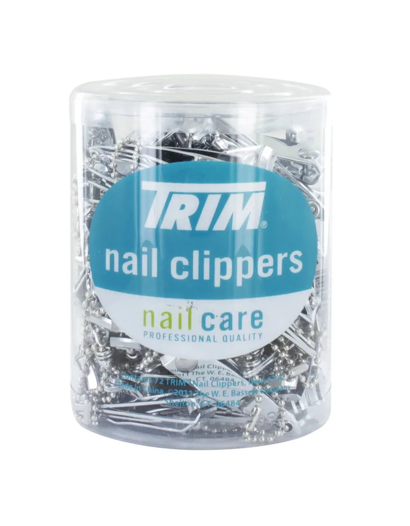 TRIM NAIL CLIPPERS IN TUB x72