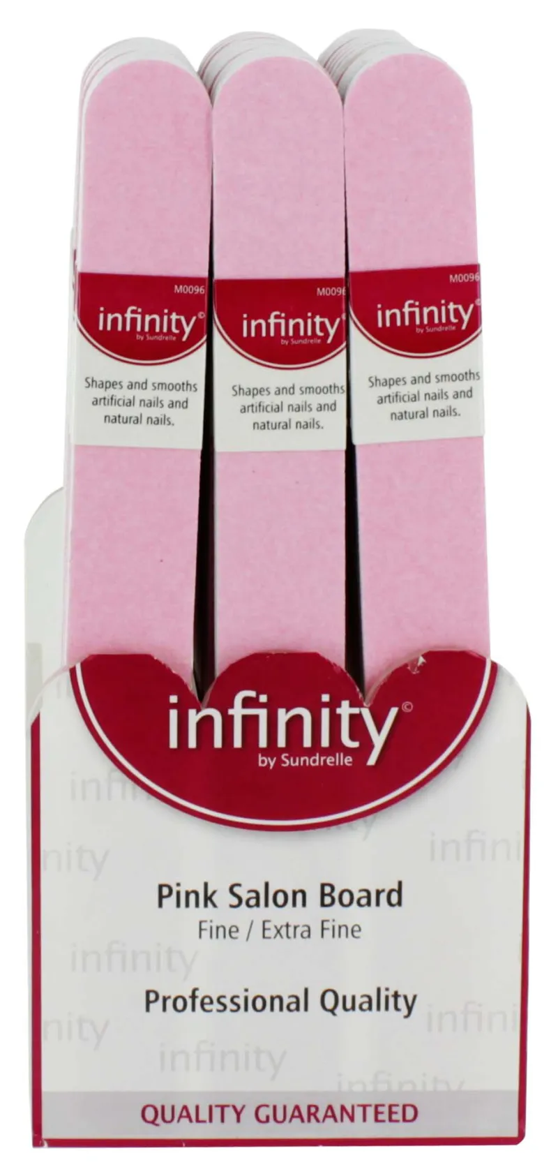 INFINITY PINK SALON BOARDS BANDED X36