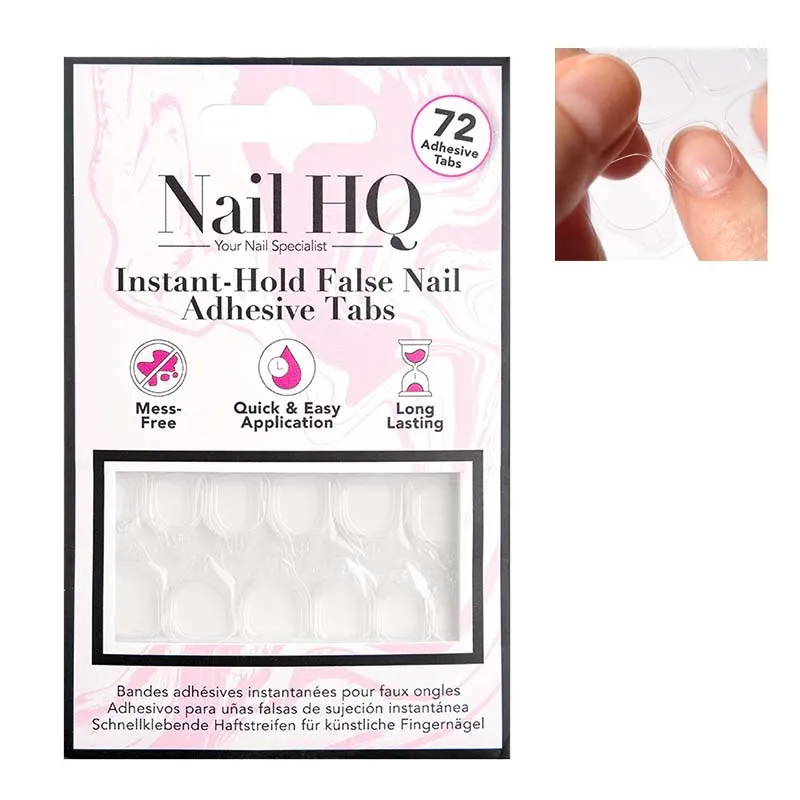 NAIL HQ 72 NAIL ADHESIVE TABS 80 45 437