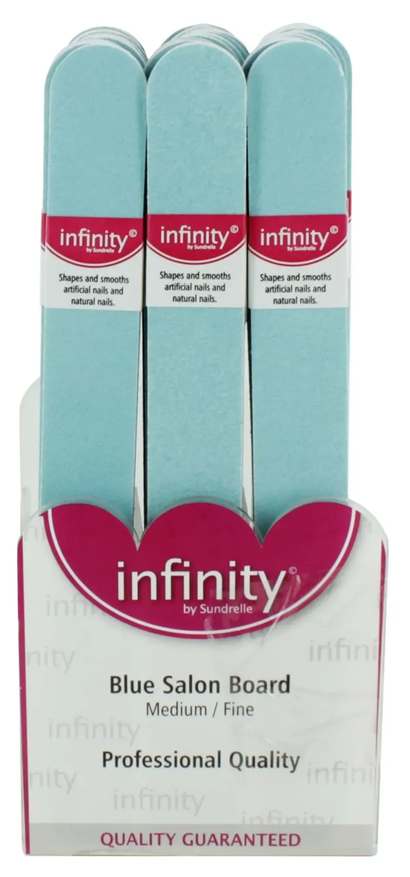 INFINITY BLUE SALON BOARDS BANDED X36