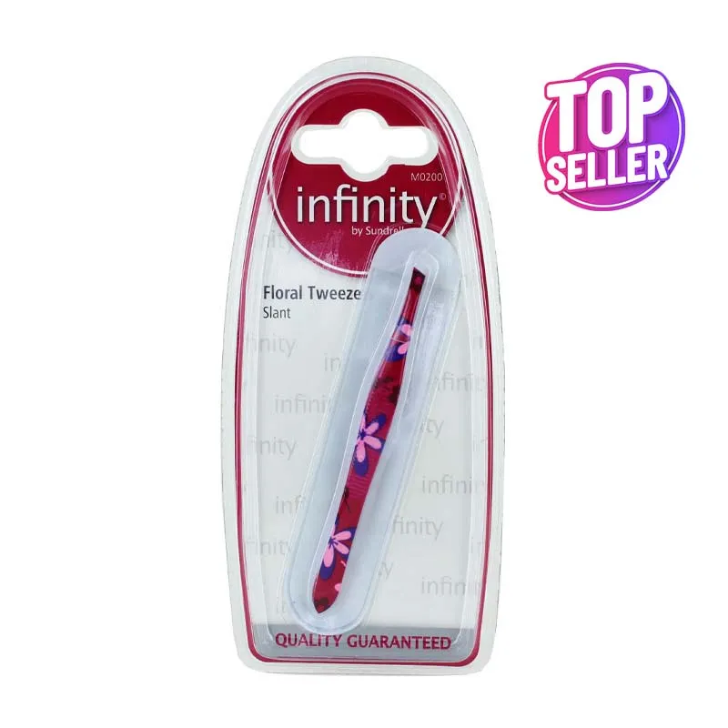 INFINITY FLORAL TWEEZERS