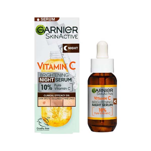 GARNIER VITAMIN C BRIGHTENING NIGHT SERUM 30ml