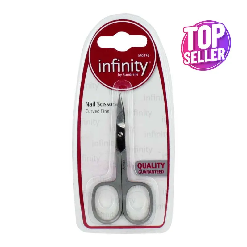 INFINITY NAIL SCISSORS CURVED FINE