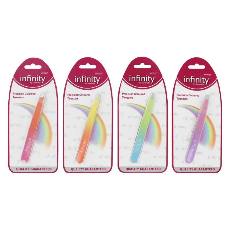 INFINITY DELUXE PRECISION COLOURED TWEEZER