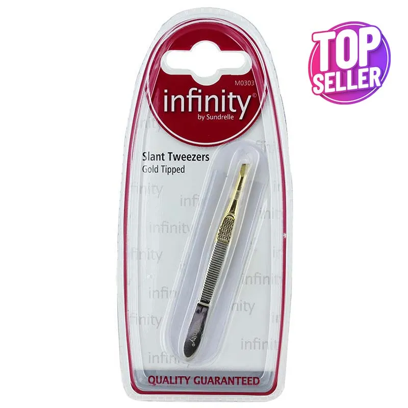 INFINITY GOLD TIP TWEEZER'S SLANT