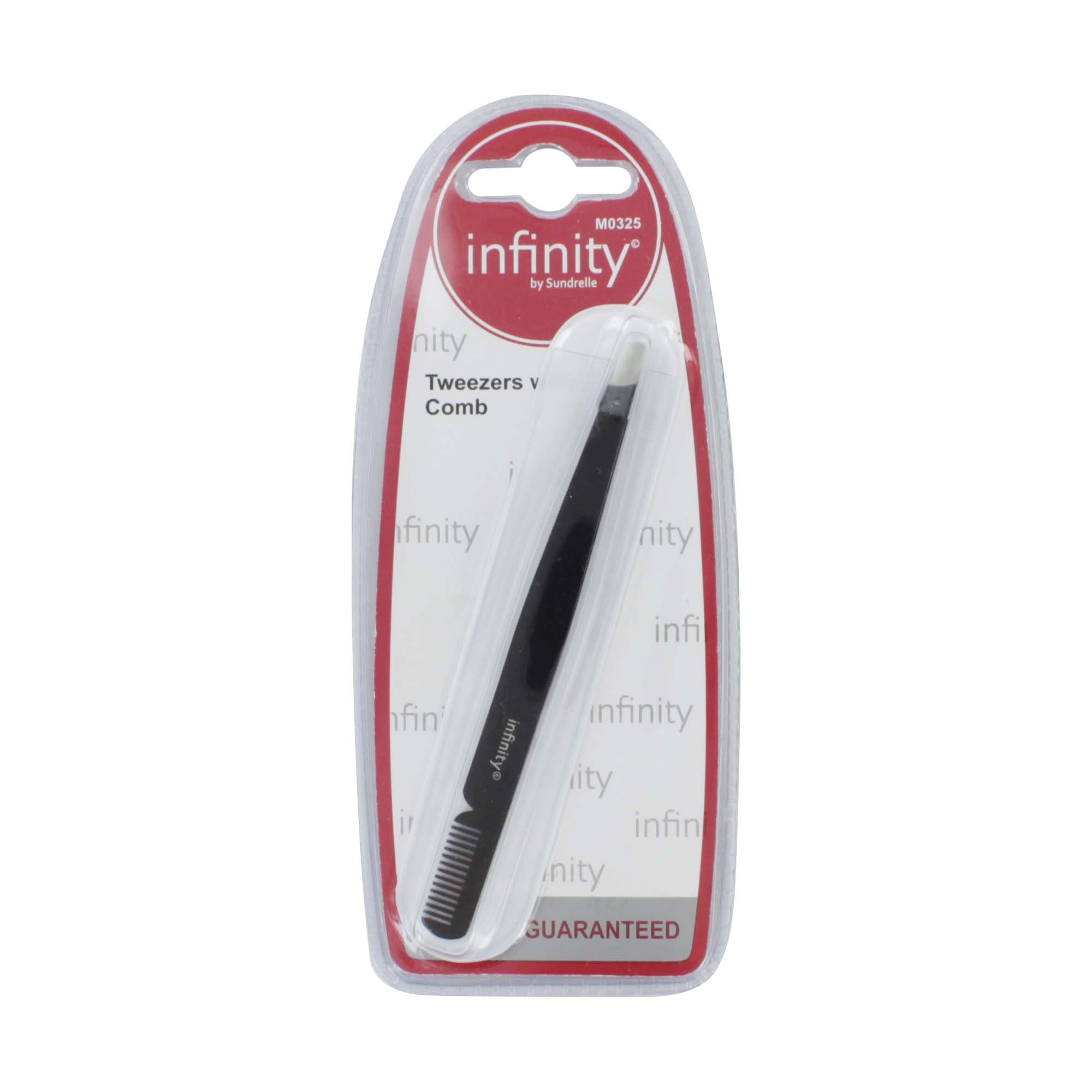 INFINITY TWEEZERS WITH COMB