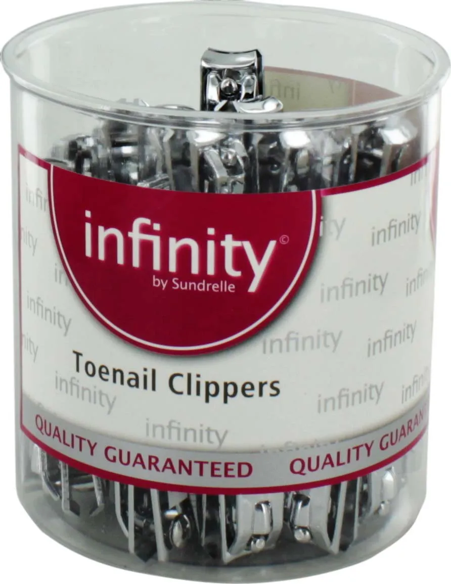 INFINITY TOE NAIL CLIPPERS IN TUB x36