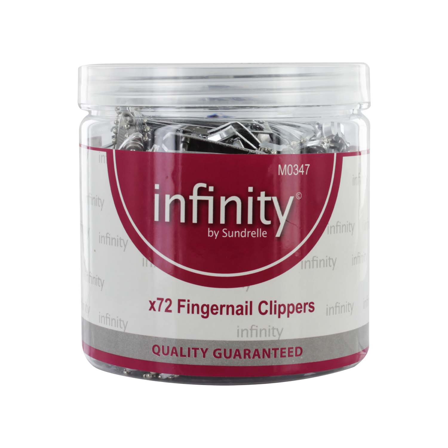 INFINITY FINGERNAIL CLIPPERS x 72