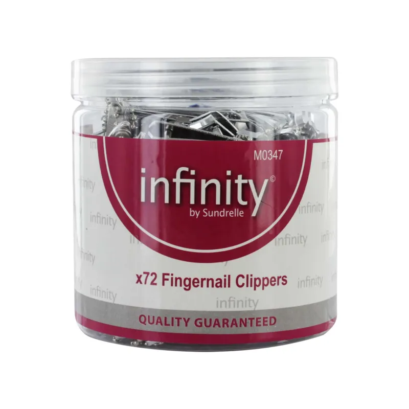 INFINITY FINGERNAIL CLIPPERS x 72