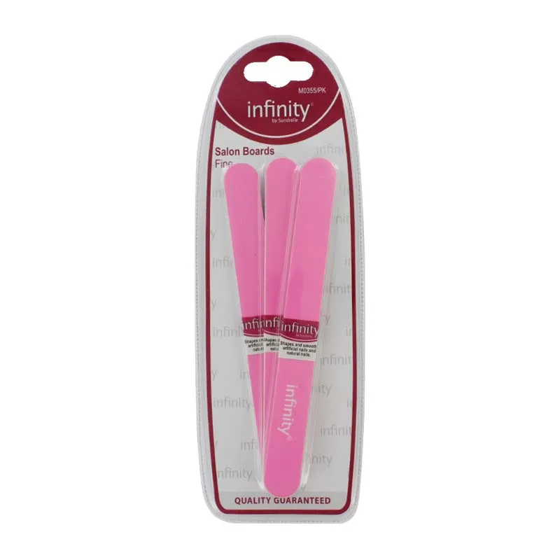 INFINITY 3 PACK SALON BOARDS PINK