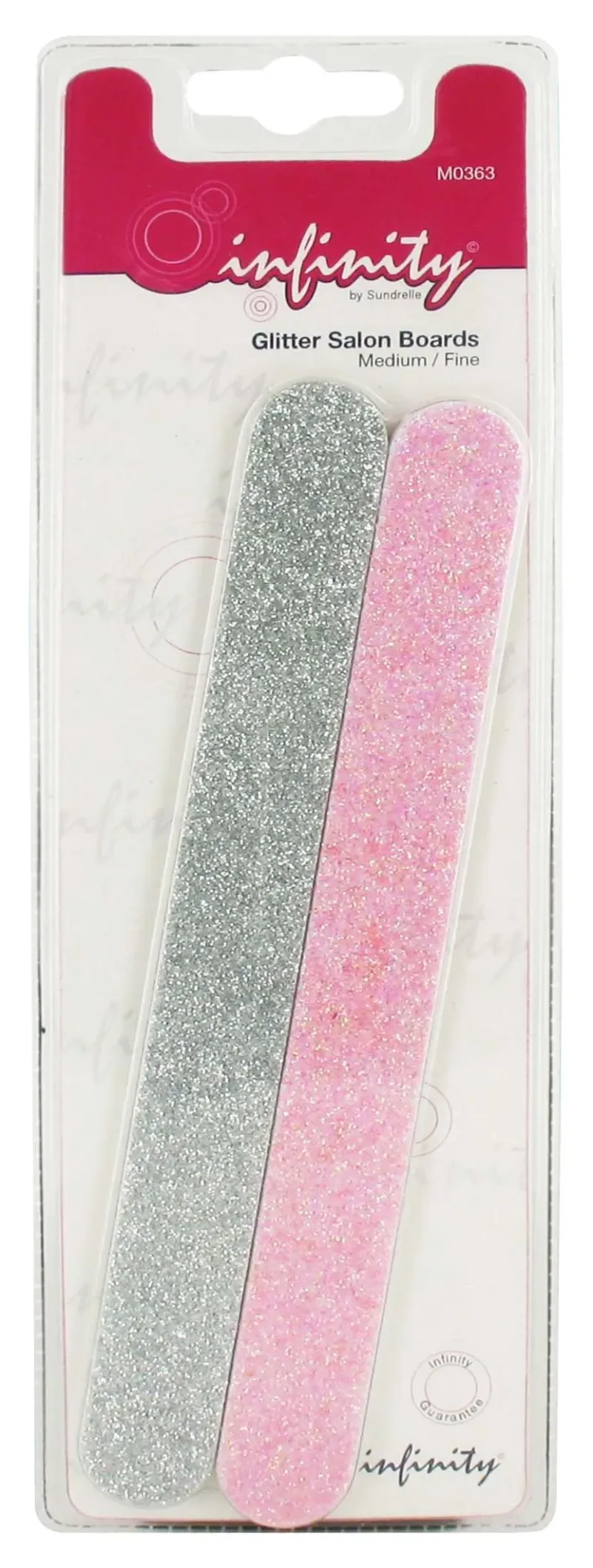 INFINITY GLITTER SALON BOARDS TWIN PACK