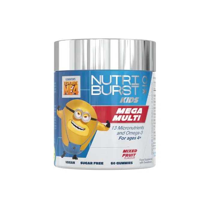 NUTRIBURST  MULTIVITAMIN MINIONS KIDS GUMMIES june promo