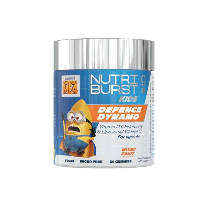 NUTRIBURST DEFENCE DYNAMO MINIONS IMMUNITY SUPPORT  GUMMIES