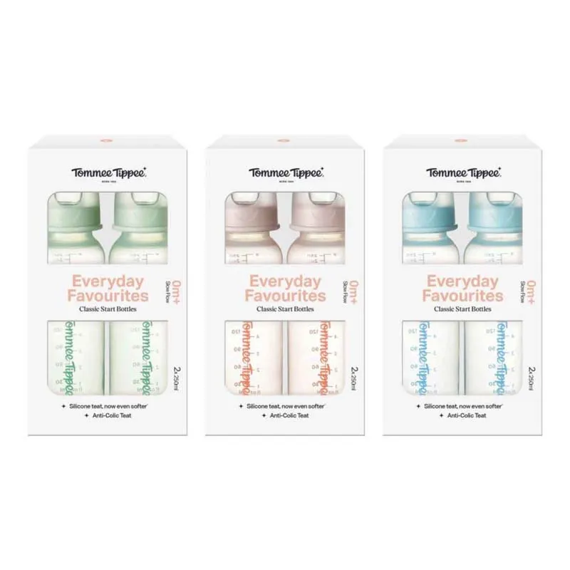 TOMMEE TIPPEE TWIN PK STD BOTTLE 250ML X3 43172045