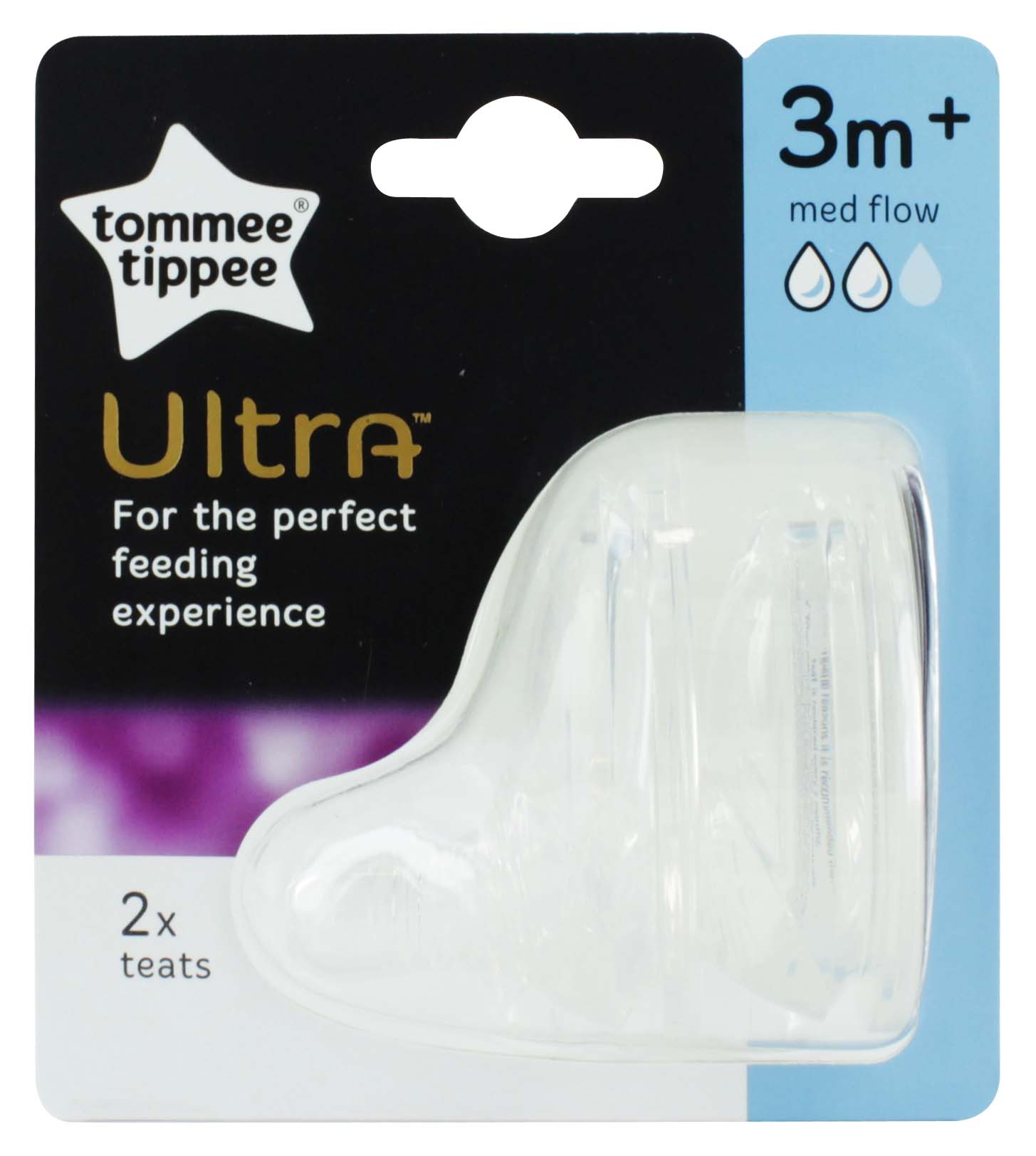 424010 TT ULTRA TEATS MEDIUM 2s 3M+ x4