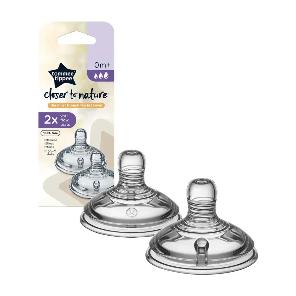 TOMMEE TIPPEE CTN VARIFLO TEATS 2s (4) 42458701