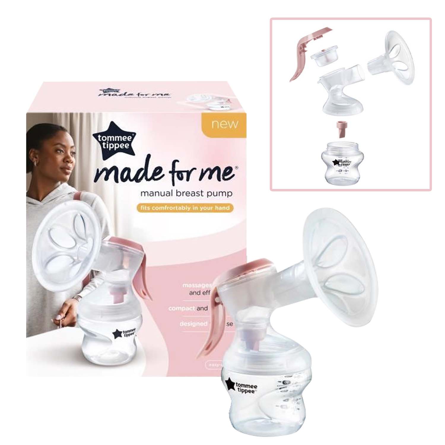 TOMMEE TIPPEE  MANUAL BREAST PUMP 423697