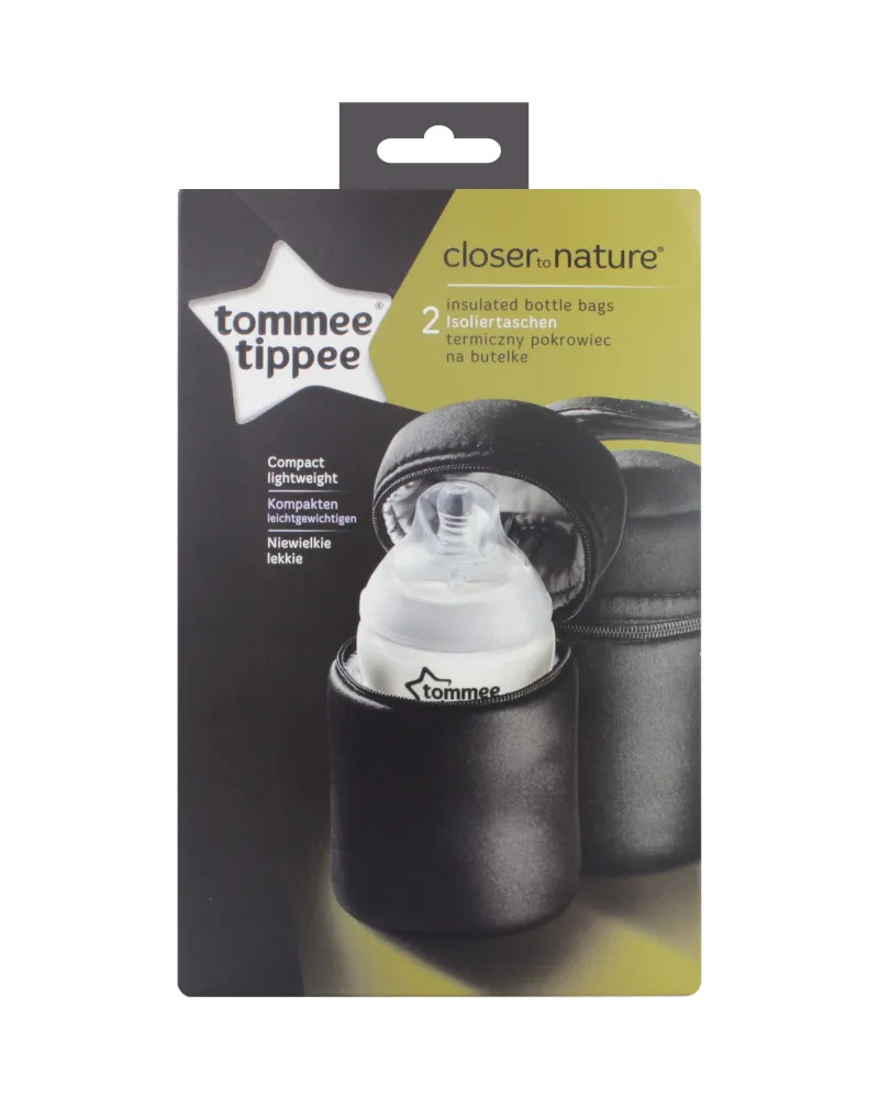 TOMMEE TIPPEE INSULATED BOTTLE BAG X2 43129340