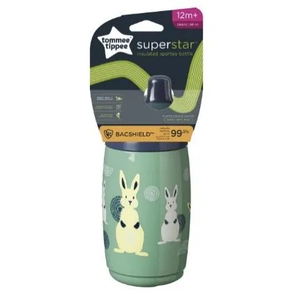 447800 TT SUPERSTAR INSULATED SPORT CUP 266ml 12m+ x3