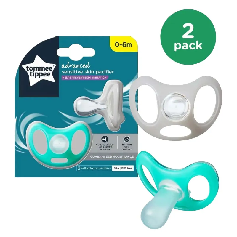 43349302 TT  2 ADVANCED SENSITIVE SOOTHERS 0-6m x3