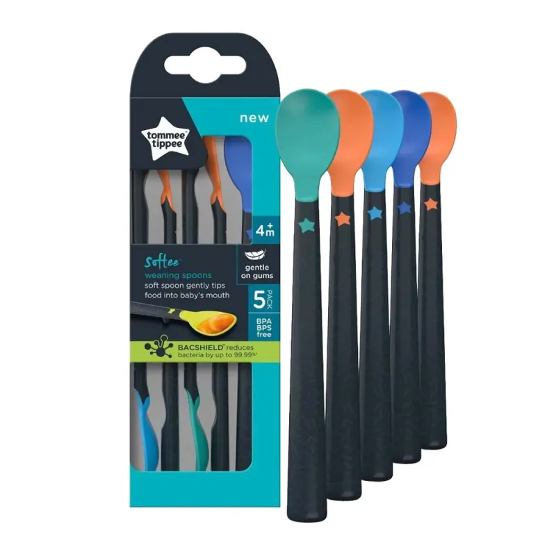 447196 TT 5 WEANING SPOONS 4+ x6