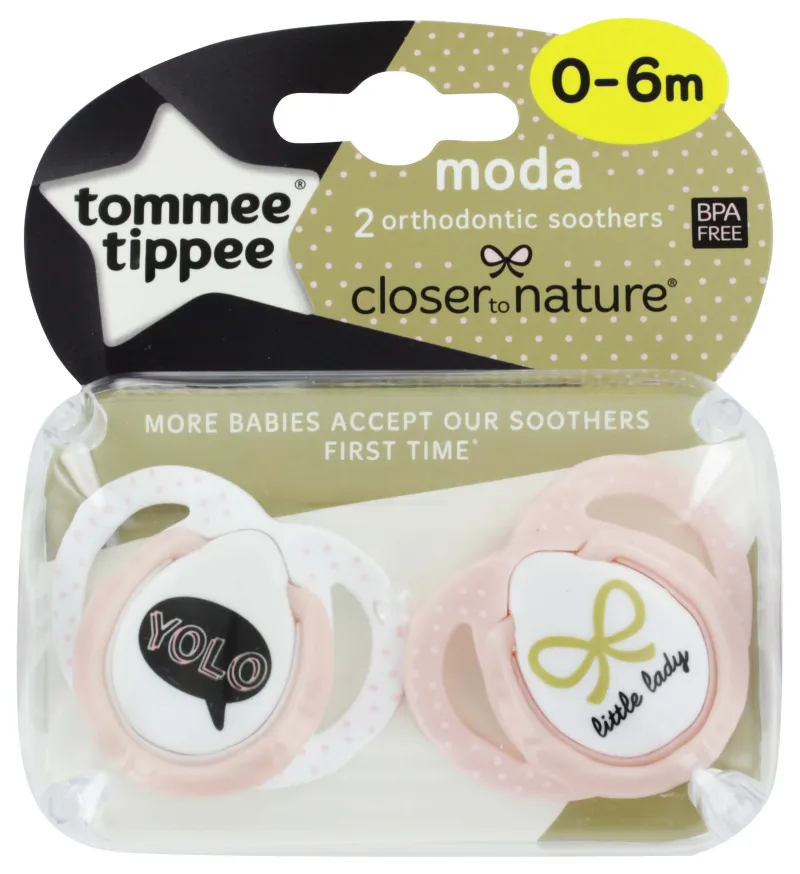 43338490 TT CTN MODA SOOTHERS 0-6M x3