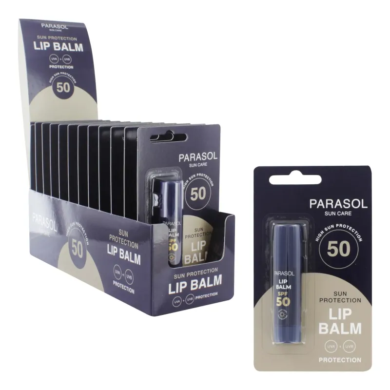 PARASOL 50+ LIP BALM STICK X12